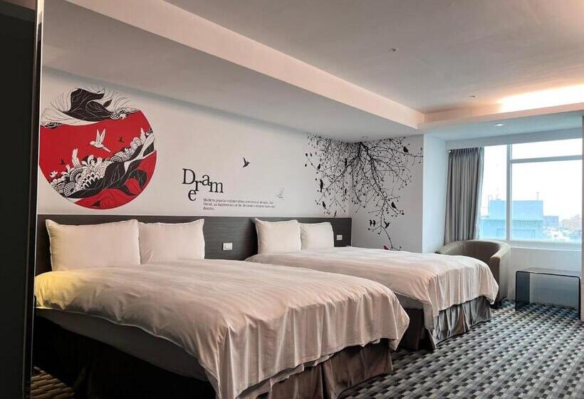 חדר דלוקס לארבעה, Chiayi Look