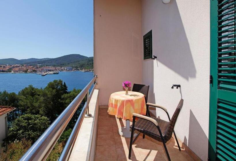 إستوديو قياسى مطل على البحر مزوَّد بشرفة, Apartments Vala