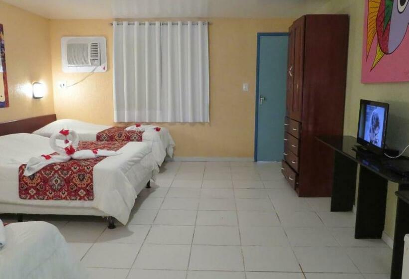 Четырехместный Номер Стандарт с Балконом, Beira Mar Porto De Galinhas