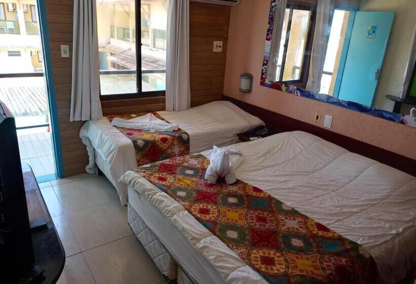 غرفة قياسية ثلاثية مزودة بشرفة, Beira Mar Porto De Galinhas
