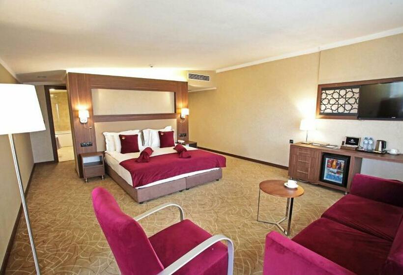 디럭스 스위트 킹 침대, Paşapark Selçuklu