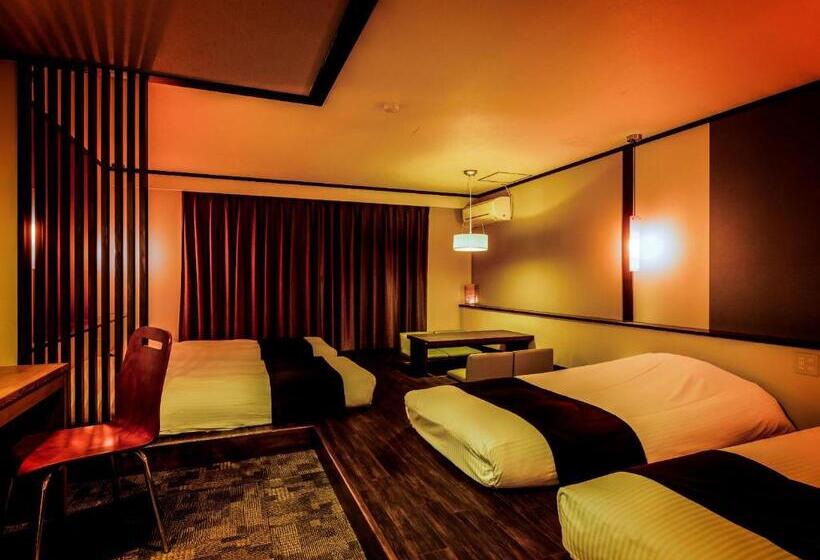 4인용 스탠다드 룸, Ooedo Onsen Monogatari Premium Shirahama Saichoraku