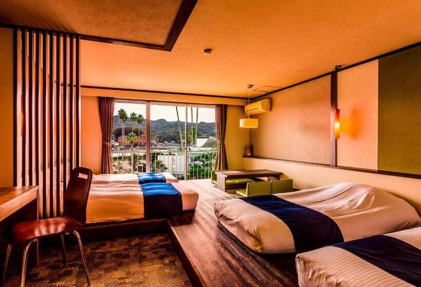 4인용 스탠다드 룸, Ooedo Onsen Monogatari Premium Shirahama Saichoraku