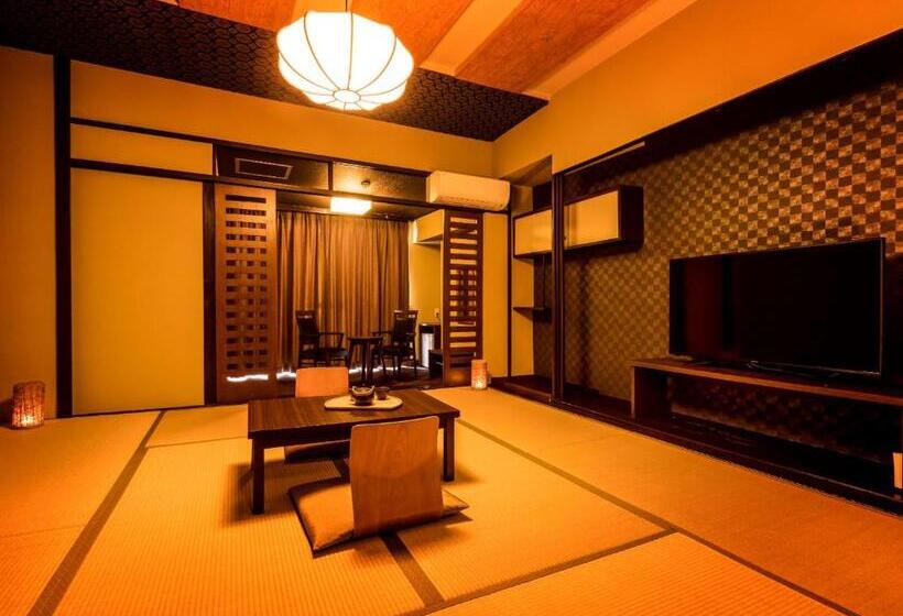 Трехместный Номер Стандарт с Видом, Ooedo Onsen Monogatari Premium Shirahama Saichoraku