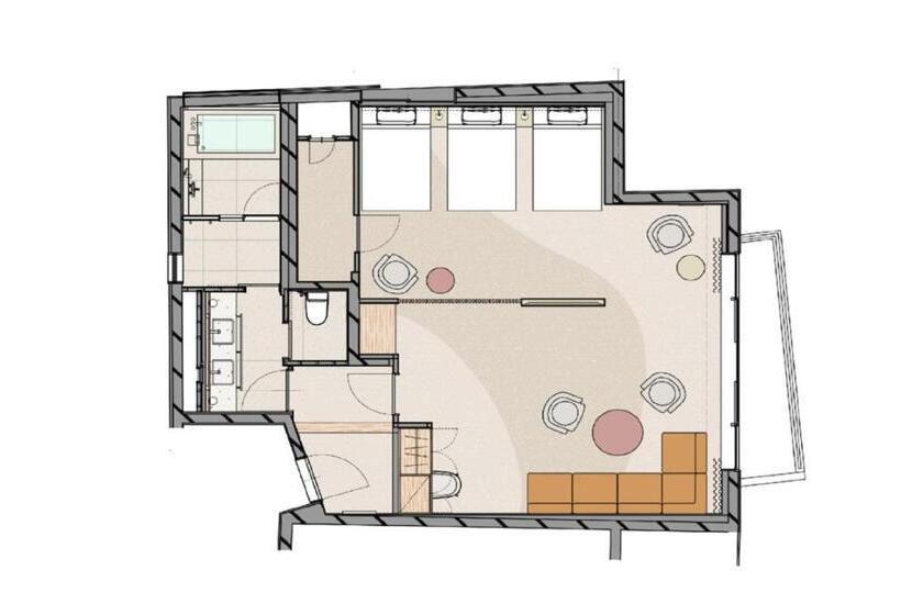 디럭스 트리플 룸, Grand Bach Atami Crescendo