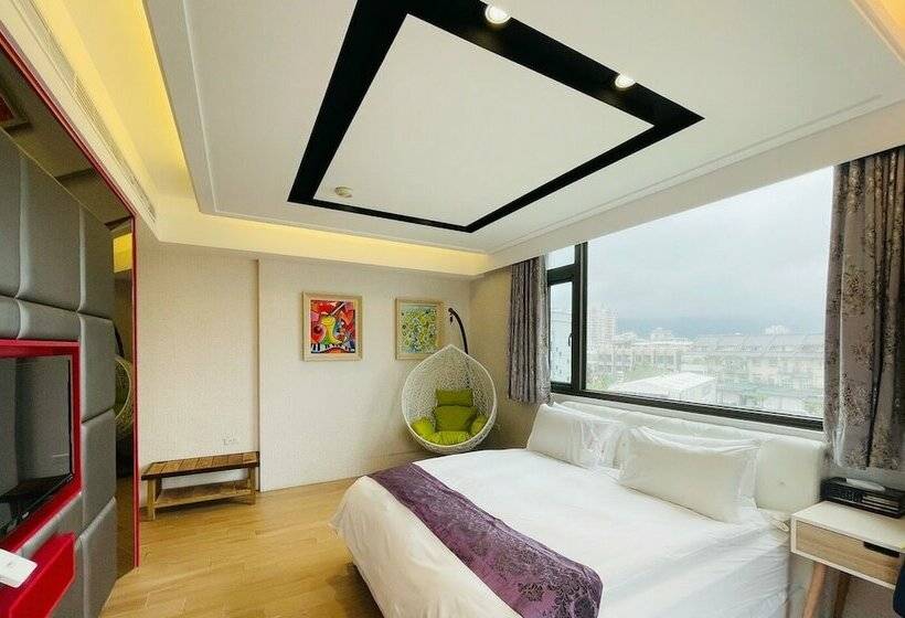 标准间带双人床, Hualien Flora B&b