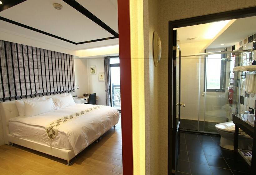 标准间带双人床, Hualien Flora B&b