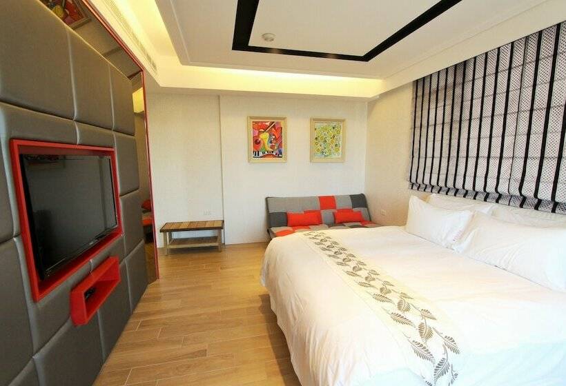 标准间带双人床, Hualien Flora B&b