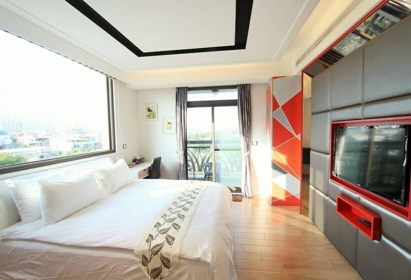 标准间带双人床, Hualien Flora B&b