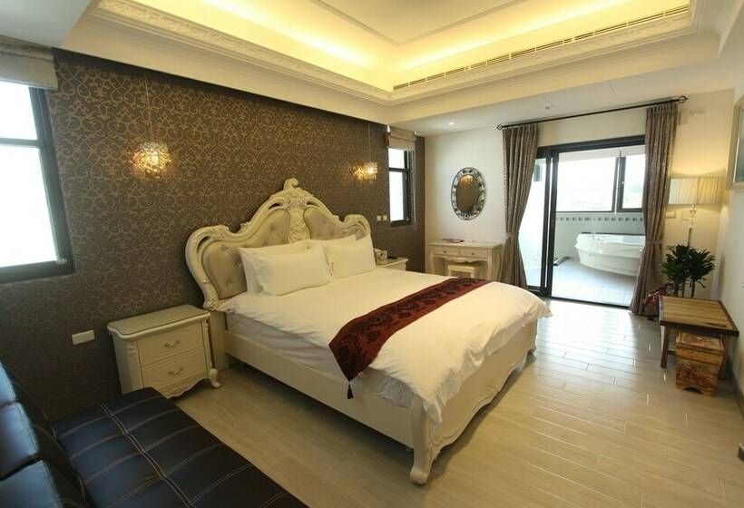 带山景的复式房间, Hualien Flora B&b