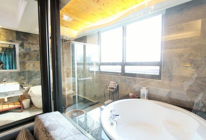 标准间带双人床, Hualien Flora B&b