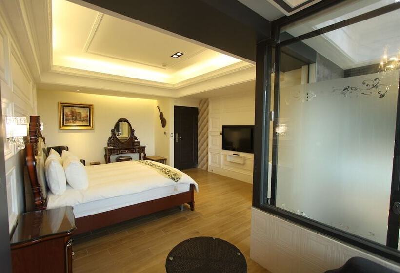 标准间带双人床, Hualien Flora B&b