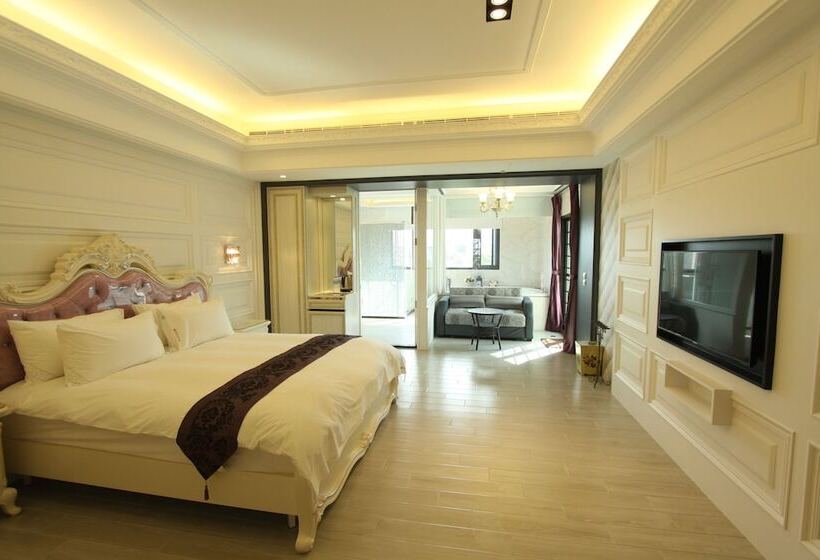 琮城市景观的豪华间, Hualien Flora B&b