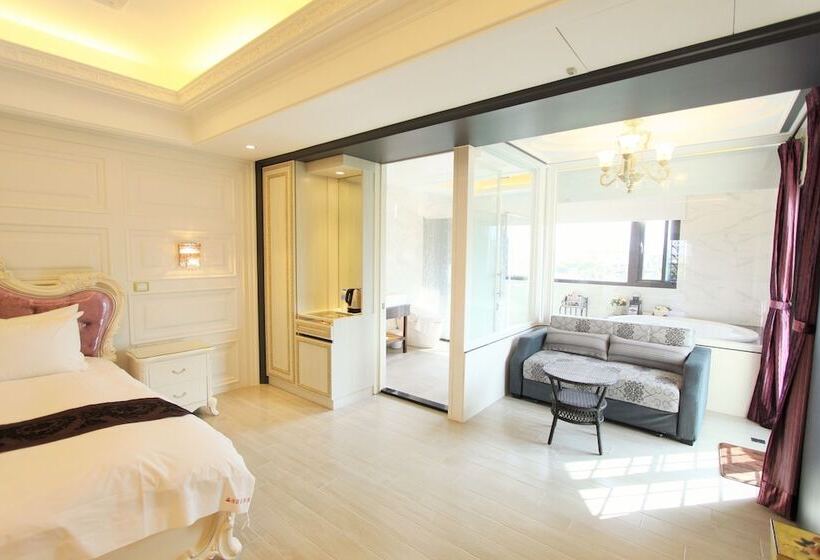 标准间带双人床, Hualien Flora B&b