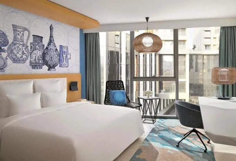 اتاق سوپریور با تخت بزرگ, Mövenpick Hotel & Apartments Ghala Muscat