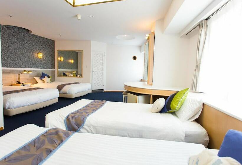 חדר סטנדרט לארבעה, Areaone Sakaiminato Marina