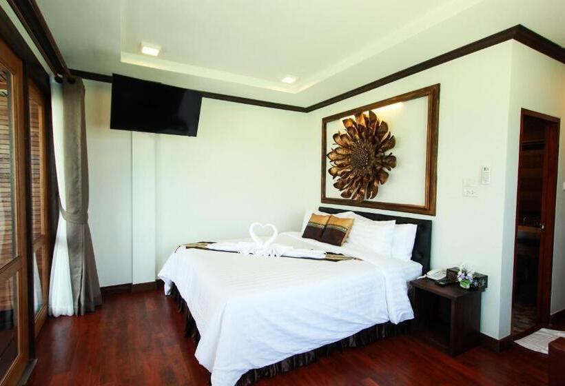 オーシャンビューデラックスルームバルコニー付き, Cabana Lipe Beach Resort