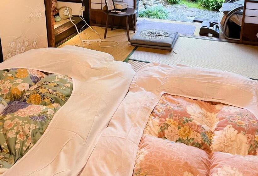 غرفة قياسية مطلّة علي الحديقة, Guesthouse Hana Nishijin