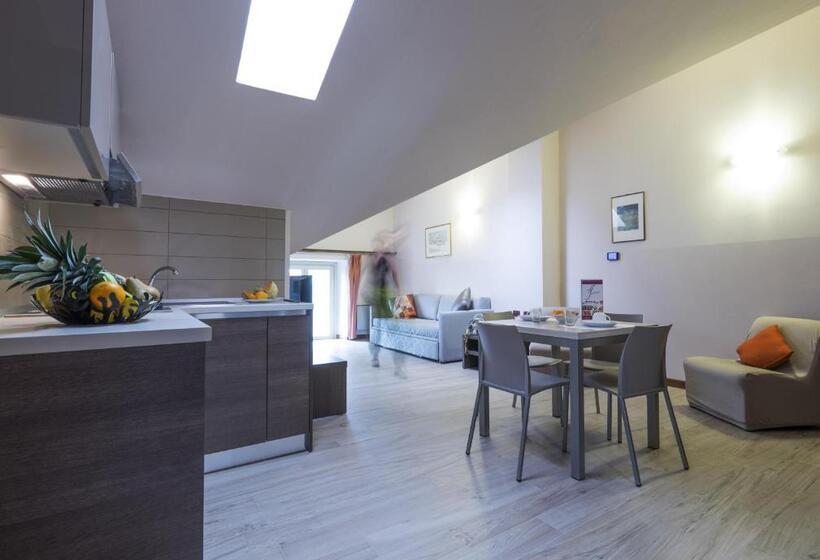 带1个卧室的公寓, Residence Caffé Savona