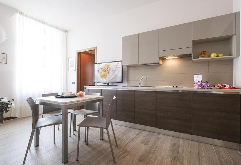 带1个卧室的公寓, Residence Caffé Savona