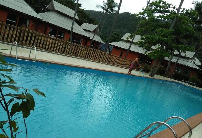 プールの見えるデラックスルーム, Lanta Cottage   Sha Plus