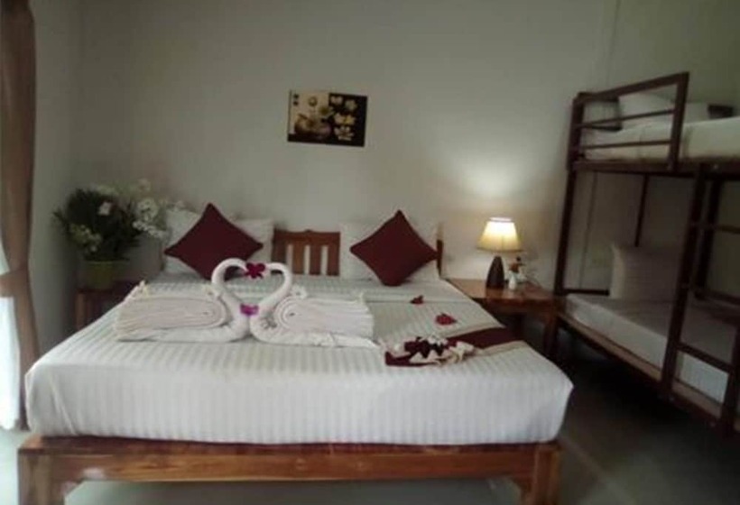 プールの見えるデラックスルーム, Lanta Cottage   Sha Plus