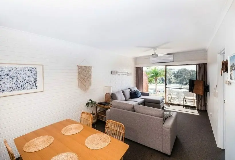Huoneisto 2 Makuuhuonetta Parveke, Mollymook Seascape Motel And Apartments
