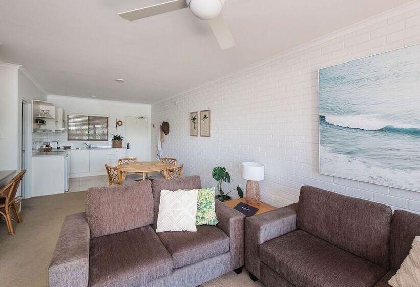 דירת 2 חדרי שינה עם נוף לבריכה, Mollymook Seascape Motel And Apartments