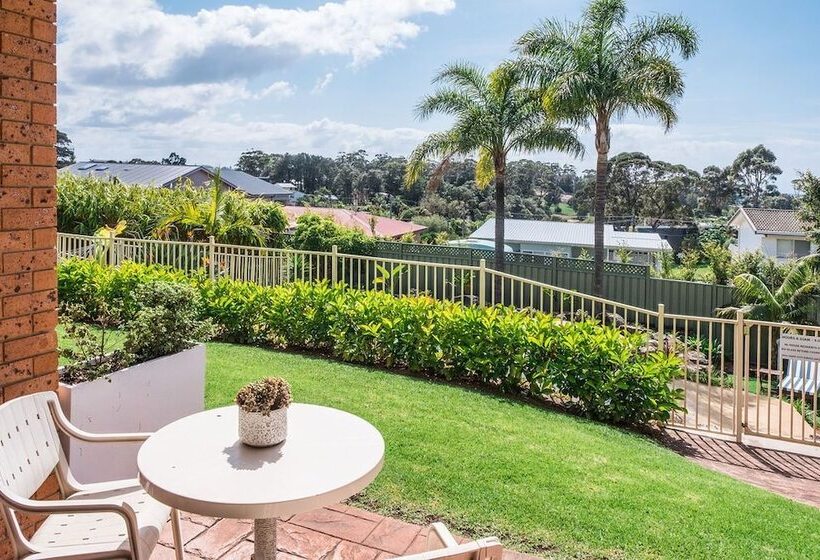 דירת 2 חדרי שינה עם נוף לבריכה, Mollymook Seascape Motel And Apartments