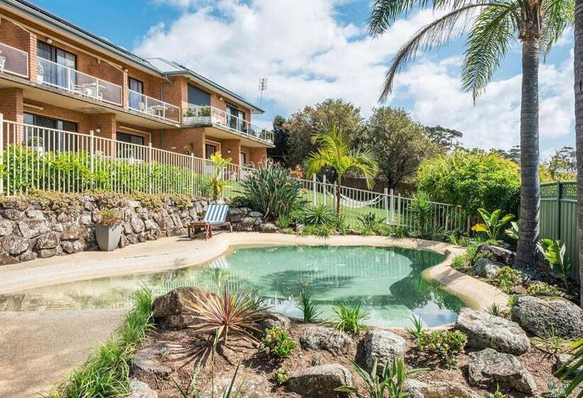 דירת 2 חדרי שינה עם נוף לבריכה, Mollymook Seascape Motel And Apartments