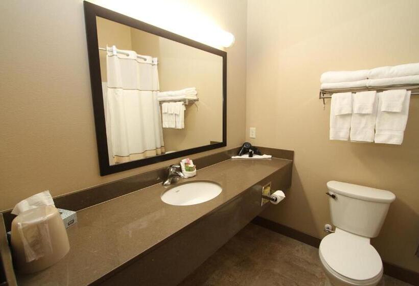 מיטת קינג בסוויטה, Bowman Lodge & Convention Center