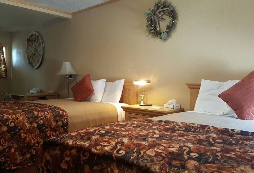스탠다드 룸 더블 침대 2개, Trail S End Motel Downtown Lewistown