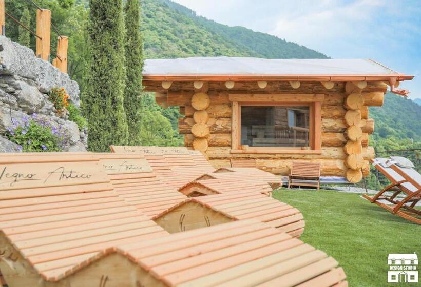 חדר סטנדרט נוף לאגם, Chalet Antico Legno By Design Studio