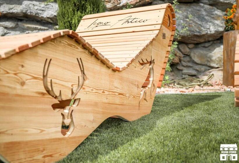 חדר סטנדרט לארבעה, Chalet Antico Legno By Design Studio