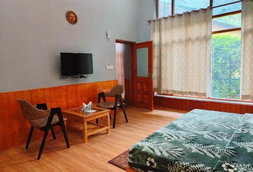 Deluxe-huone King-vuode, Melody Orchard Cottage
