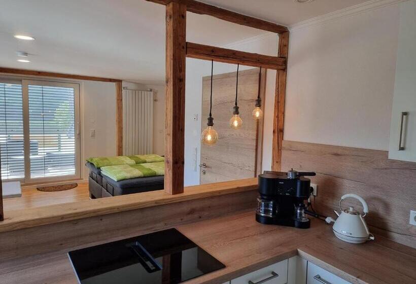 带1个卧室的带阳台的公寓, Gasthaus Korneli