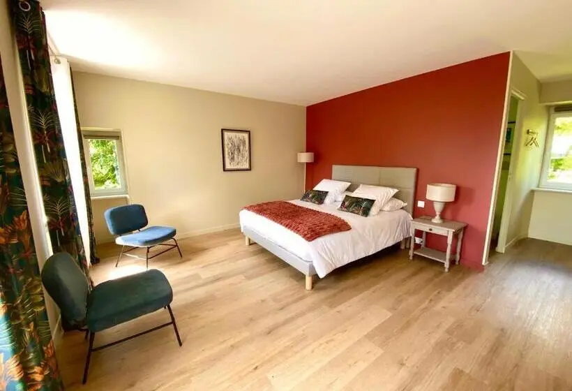 ガーデンビュースタンダードルーム, Chambres D Hôtes   Domaine Les Sources