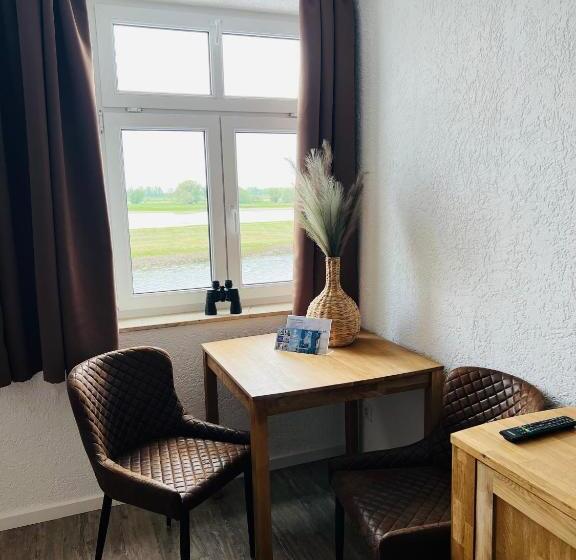 标准间, Pension Zum Goldenen Anker Direkt An Der Elbe
