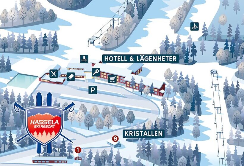 חדר סטנדרט, Hassela Ski Resort