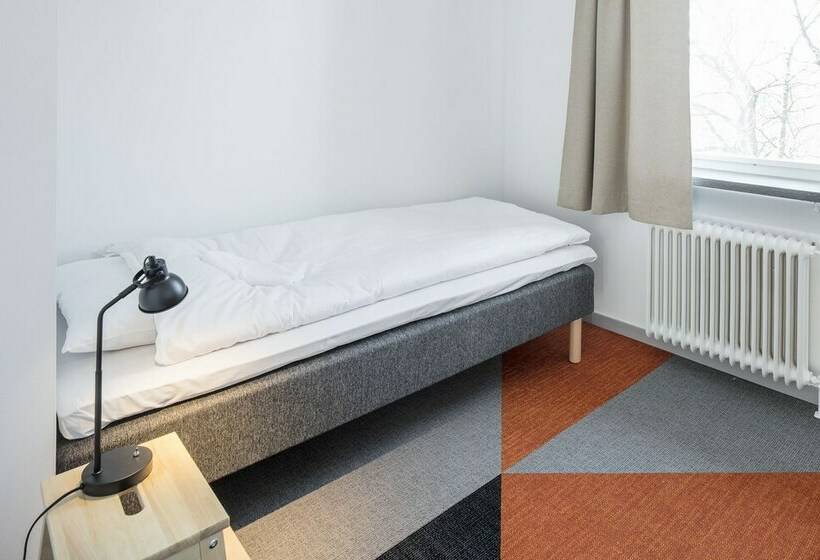 标准单人间共用浴室, Norrland Ymca Hostel Umeå