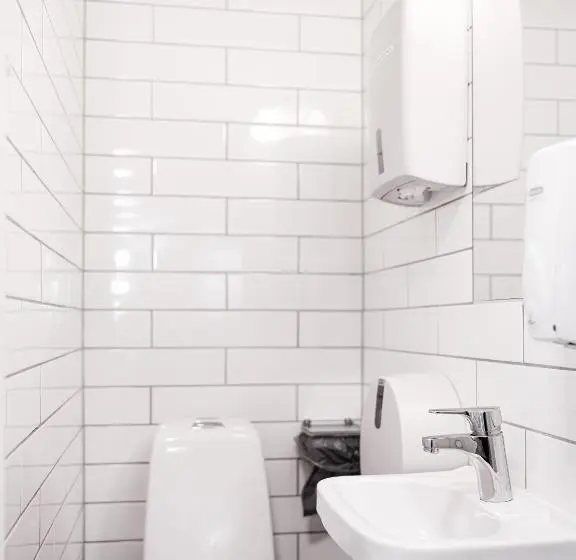 Standard Yhden Hengen Huone Jaettu Kylpyhuone, Norrland Ymca Hostel Umeå