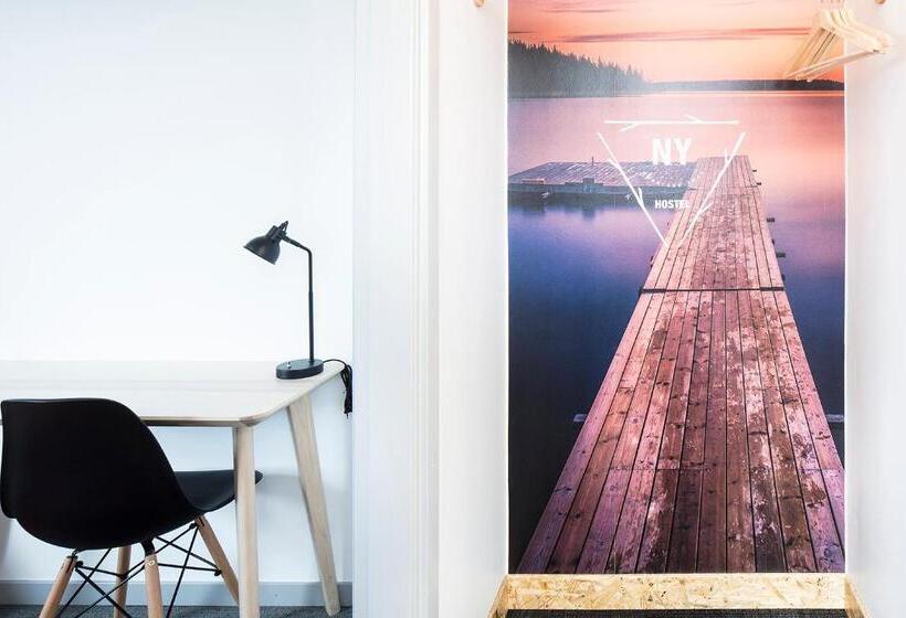 带共用浴室的标准房间, Norrland Ymca Hostel Umeå