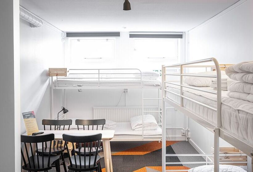 标准四人间共用浴室, Norrland Ymca Hostel Umeå