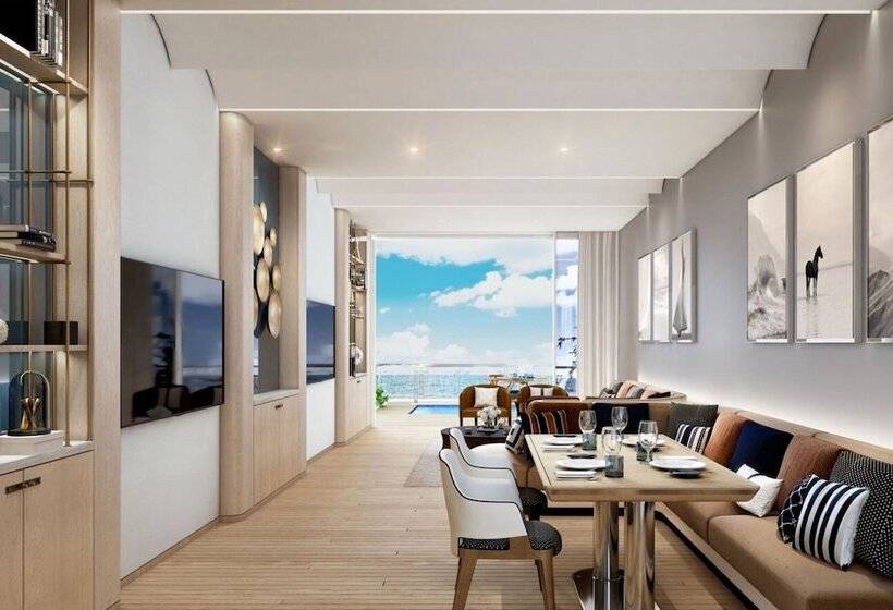 2 Bedrooms Suite Sea View, The St. Regis Al Mouj Muscat Resort