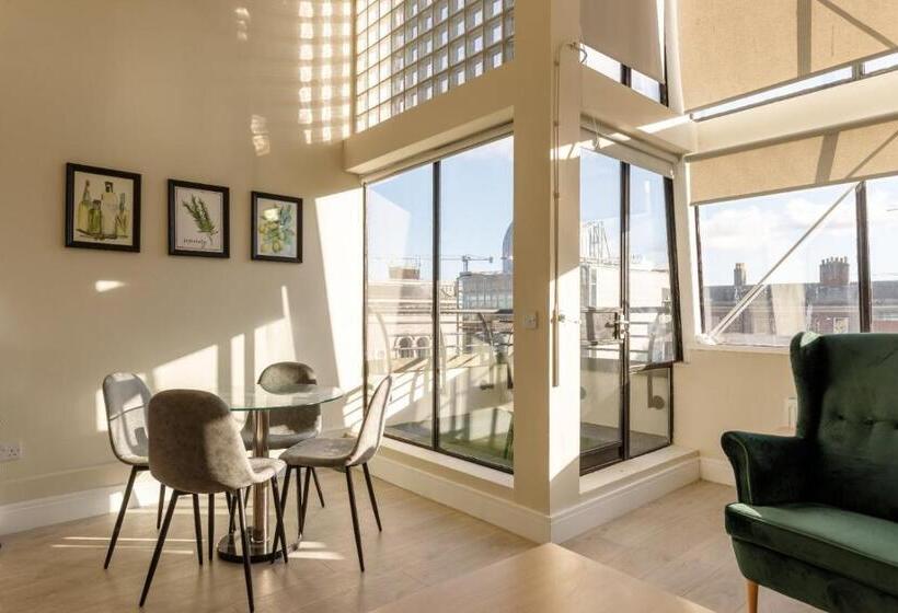 1침실 펜트하우스 아파트, Dublin Castle Suites