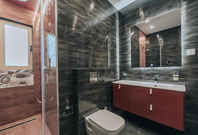 اتاق لوکس با چشمانداز دریا, Villa Principium With Infinity Edge Pool&hot Tub