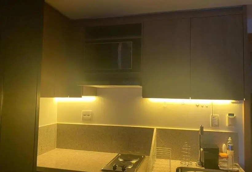 Huoneisto 1 Makuuhuone Allasnäkymä, Flat Hotel   Próximo Ao Aeroporto De Brasília