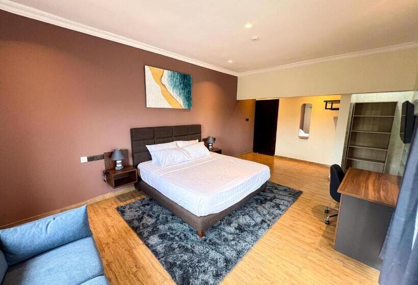 חדר דלוקס עם מרפסת, Nouveau Accra