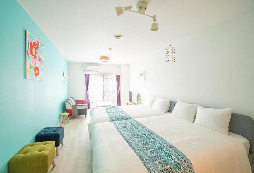 ２ダブルベッドのスタンダードルーム, Sunny Town サニータウン