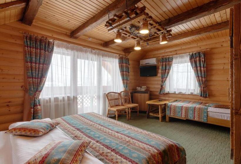 스탠다드 트리플 발코니 룸, ведмежа гора Family Resort & Spa